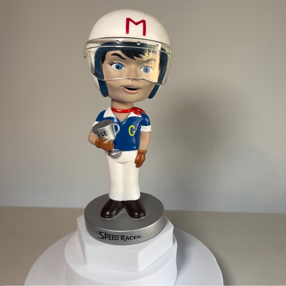 FUNKO Speed Racer Wacky Wobbler Vintage Collectible Nostalgic Bobble Head Doll - Picture 3 of 16